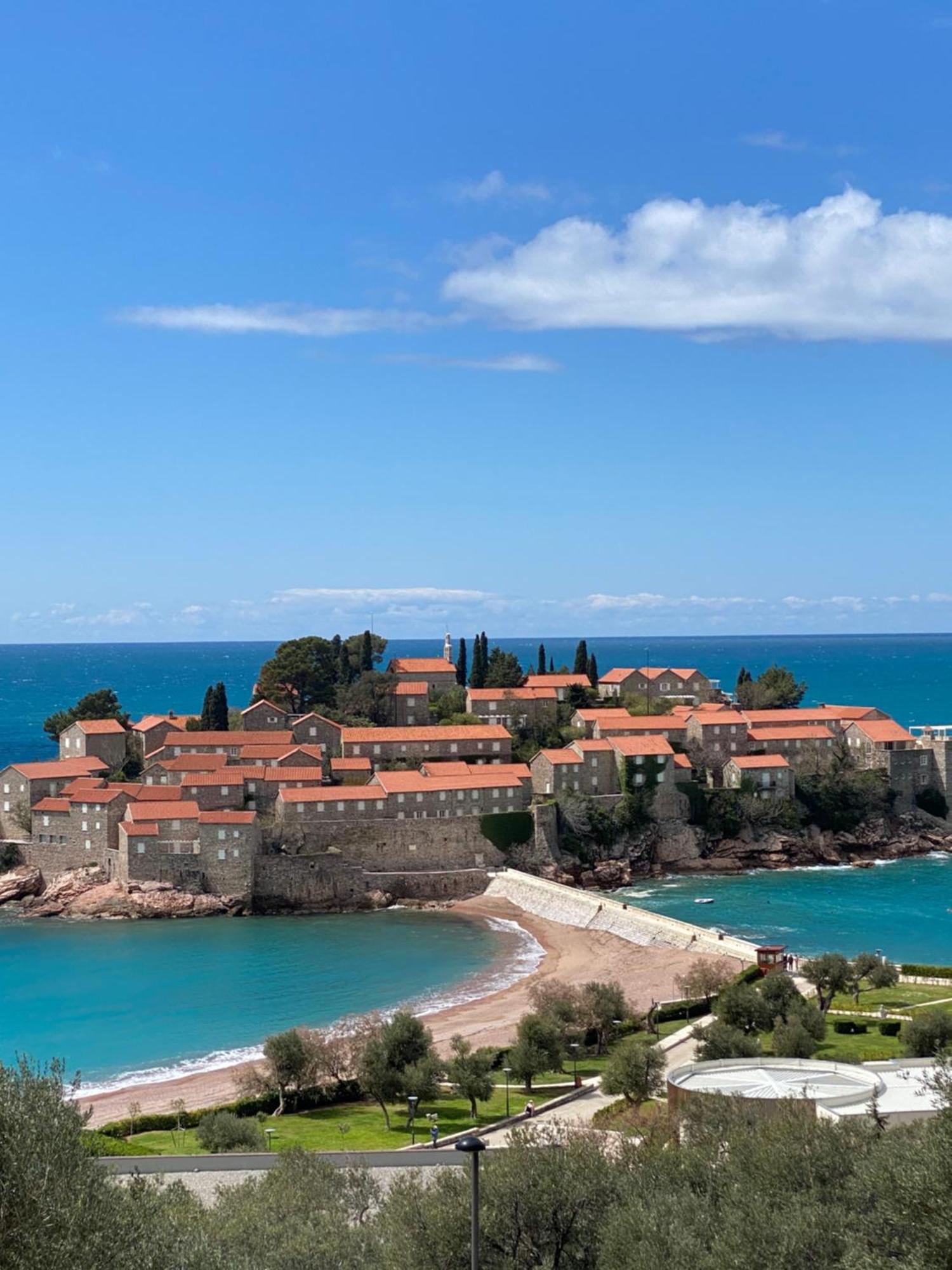 Apartment Dzaleta Sveti Stefan Buitenkant foto